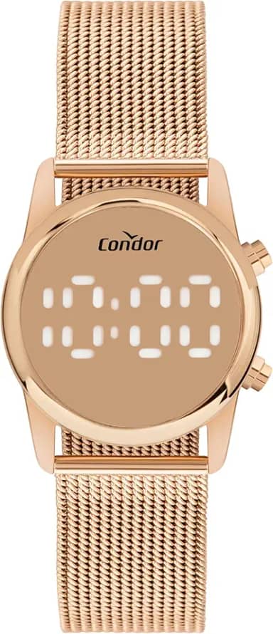 Relógio Condor Feminino Digital Rosé - COMD26AAH/4J