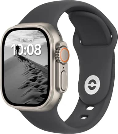 Pulseira esportiva DONEGANI SB compatível com Apple Watch Ultra e Se de 49, 45, 44, 42, 41, 40 e 38 mm, unissex, série 9, 8, 7, 6, 5, 4, 3, 2 e 1, iWatch, silicone