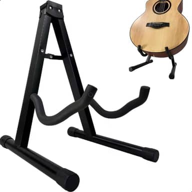 Suporte Violao Chao Guitarra Baixo Profissional Dobravel