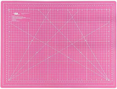 Base Para Corte De Mesa A2 Dupla Face Patchwork Artesanato (Rosa)