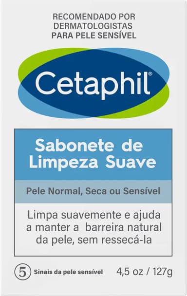 Cetaphil Sabonete Em Barra Limpeza Suave 127g