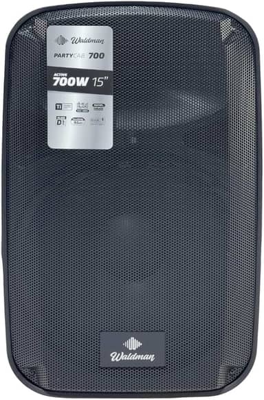 Caixa de Som Amplificada Waldman PTY-700 Ativa de 15" e 2 Vias