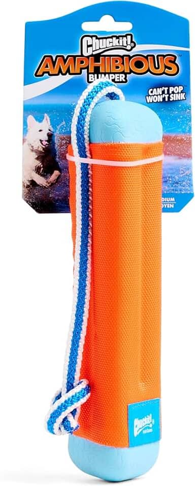 Chuckit! Brinquedo anfíbio para cães para buscar e flutuar, pequeno (cores sortidas)