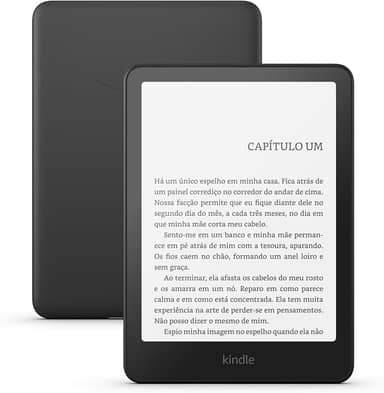 Kindle Paperwhite 16 GB (Geração mais recente) - O Kindle mais rápido já lançado, com nova tela antirreflexo de 7” e bateria que dura semanas - Cor Preta