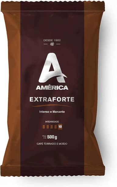 América Café Torrado E Moído Almofada Extraforte 500 G