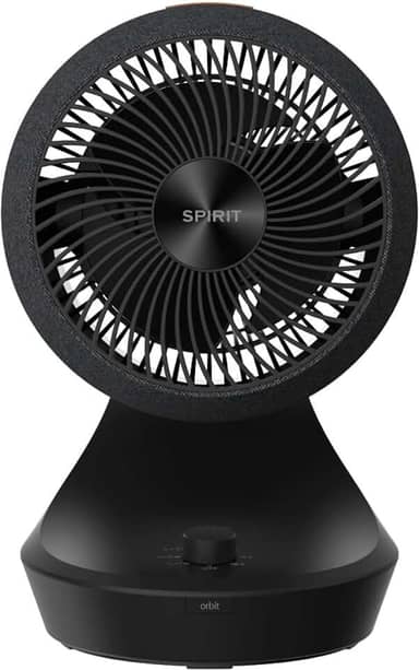 Circulador Orbit Spirit - Preto e Carvão - 127 Volts