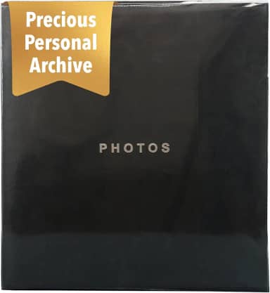 Álbum de fotos Kieragrace KG Jocelyn – Preto, comporta 400 fotos de 10 x 15 cm