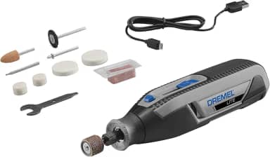Dremel Lite micro retífica a bateria com 10 acessórios
