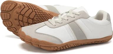 Tênis feminino descalço minimalista para trilha, corrida, caminhada, caminhada confortável