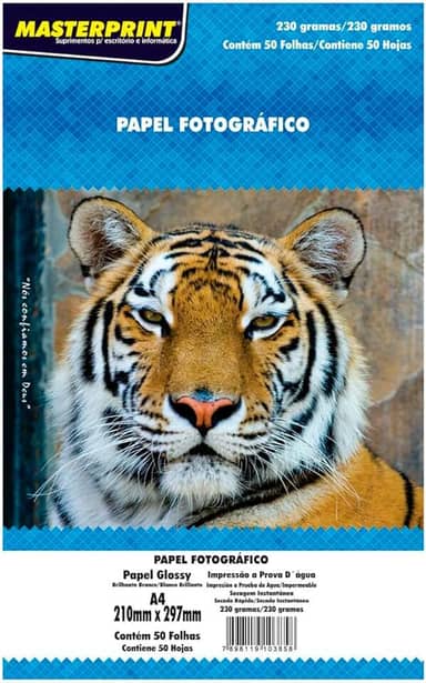 Papel Fotografico Inkjet A4 230G Pct Com 50-105007