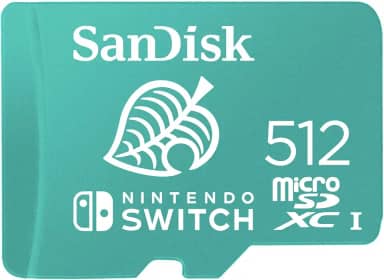 SanDisk Cartão microSD de 512 GB, licenciado para Nintendo Switch - Feito para Nintendo-Switch 1, OLED e Lite - SDSQXAO-512G-GNCZN