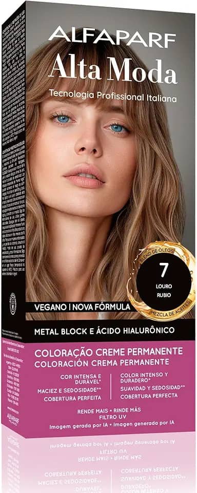 Alta Moda Tinta 7 Loiro Rubio Medio