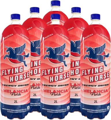 Energético Flying Horse Energy Drink Melancia 2l 6 Unidades