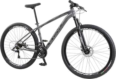 Bicicleta Rino Start RX 1.4 MTB Aro 29 Alumínio 24 Marchas Freio a Disco Suspensão Dianteira