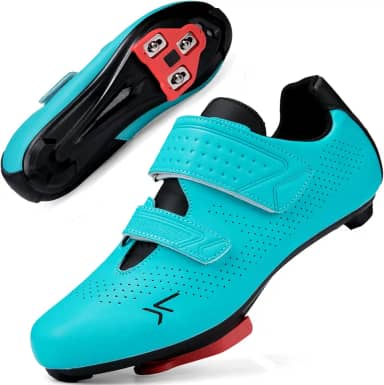 Sapatos de ciclismo masculinos e femininos compatíveis com Peloton & Look Delta/SPD Chuteiras Peloton Sapatos de Bicicleta de Estrada