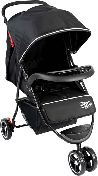 Carrinho De Bebê 3 Rodas Passeio até 15kgs Styll Baby