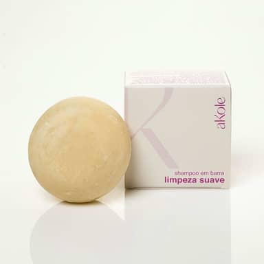 Akole - Shampoo em Barra Limpeza Suave 80g
