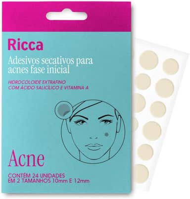 ADESIVO SECATIVOS PARA ACNES FASE INICIAL RICCA
