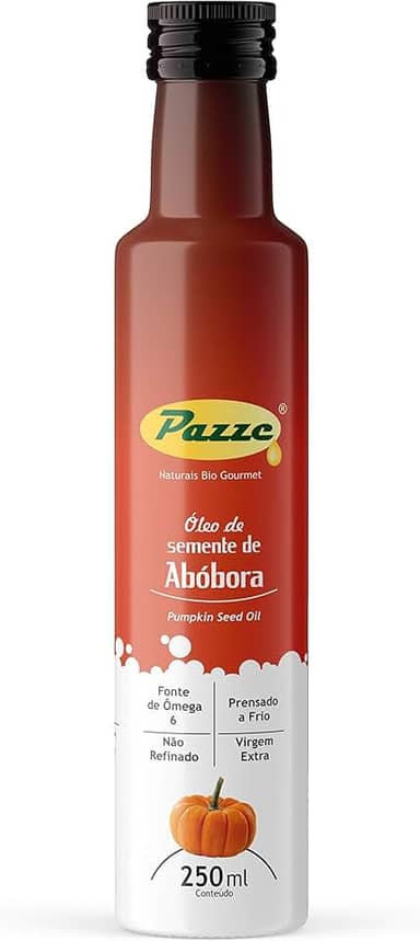 Pazze Naturais Bio Gourmet Óleo De Semente De Abobora 250Ml Pazze