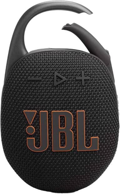 JBL, Caixa de Som, Clip 5, Bluetooth, Portátil, À Prova D'água e Poeira, Com Auracast - Preta
