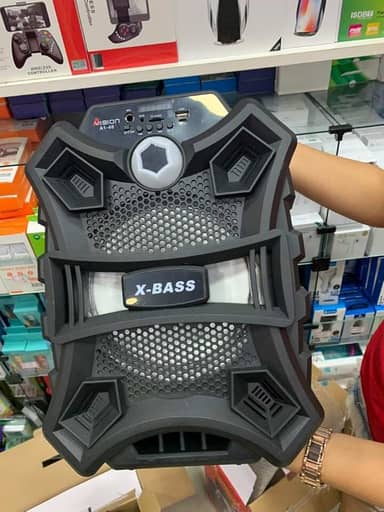 Caixa de Som Amplificada Portatio Bluetooth A1-41 Entrada para Voz e Violão