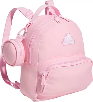 Mini mochila feminina – bolsa pequena para viagens, academia, festival e muito mais, Rosa verdadeiro, One Size, Mini mochila feminina – bolsa pequena para viagens, academia, festival e muito