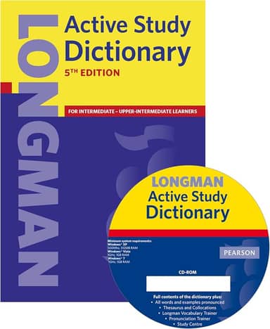 Longman Active Study Dictionary 5th Edition CD-ROM Pack: for Intermediate - Upper-intermediate Learners