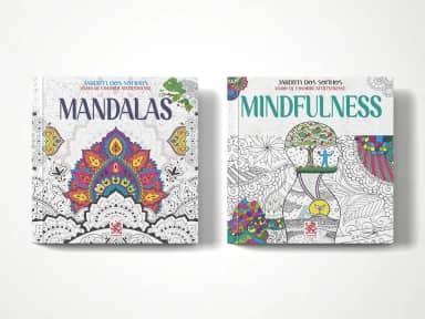 Coleção Jardim dos Sonhos | Mandalas + Mindfulness - Livro de Colorir Adulto