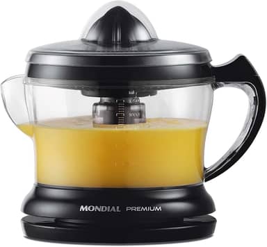 MONDIAL Espremedor Premium, Preto, 30W, 220V - E-02
