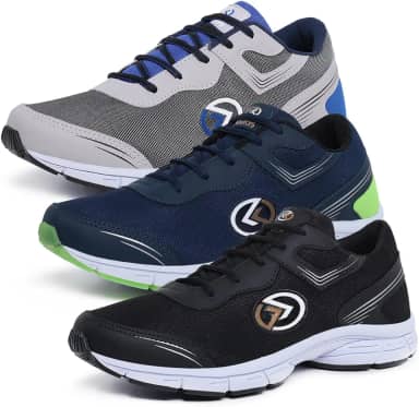 Kit 3 Pares Tênis Masculino Esportivo Academia Treino Musculação Caminhada Combo