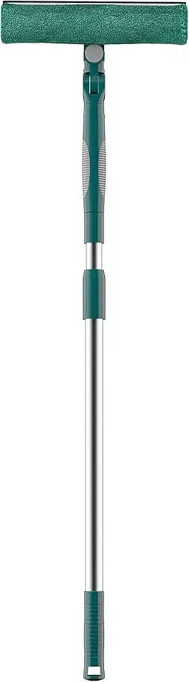 Limpa Vidros Microfibra, Cabo Extensível, Base 360º, Refil Lavável, FLP3727, Flash Limp