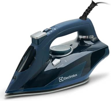 Electrolux Ferro A Vapor Profissional Para Roupas, Ferro Para Roupas De 1700 Watts Com Aquecimento Rápido, Vaporizador Ajustável E Base De Cerâmica Autolimpante - Azul, Lx1700