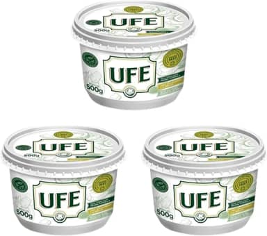 Ufe Sabão em Pasta Coco 500g - kit c/ 3 unds