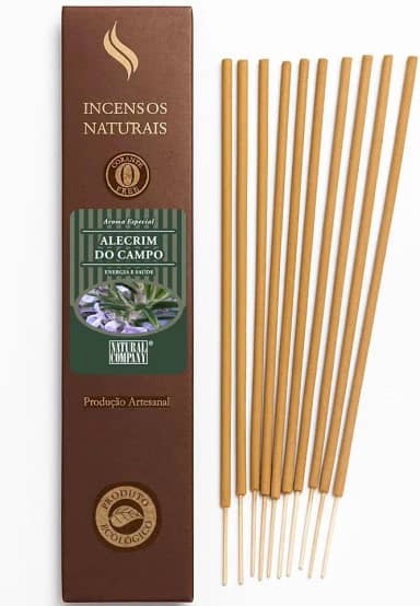 Incenso Natural - Alecrim do Campo - Energia e Saúde