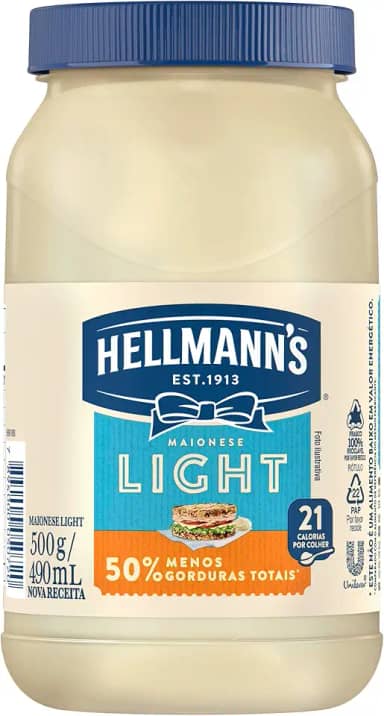 Hellmann´s Maionese Light 500G
