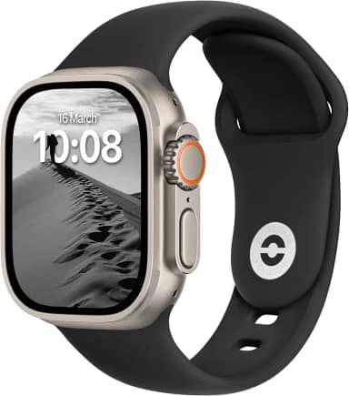 Pulseira esportiva DONEGANI SB compatível com Apple Watch Ultra e Se de 49, 45, 44, 42, 41, 40 e 38 mm, unissex, série 9, 8, 7, 6, 5, 4, 3, 2 e 1, iWatch, silicone