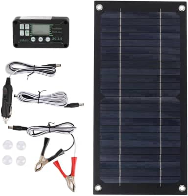 Kit de Painel Solar Com Painel Solar Monocristalino de 600 W e Controlador de Carga de 100 A para Residências, Trailers e Outras Aplicações Fora da Rede, ótimo Desempenho