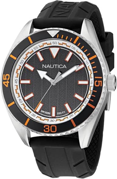 Relógio NCT Windward com pulseira preta (modelo: NAPWWF501)