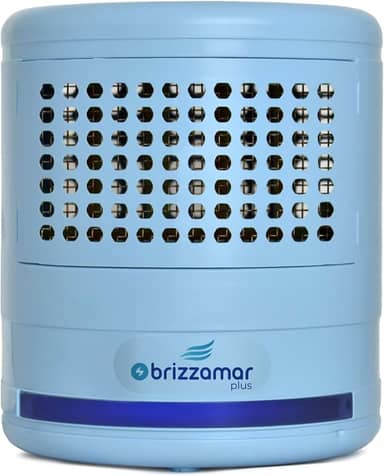 Purificador Biológico de Ar Ozonizador e Ionizador 1,5w 90m² Brizzamar Plus AZUL