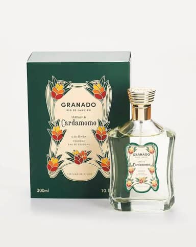 Granado Colônia, Vintage, Sândalo & Cardamomo, 300ml