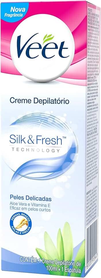 Creme Depilatório Corporal Veet Peles Delicadas - 100ml