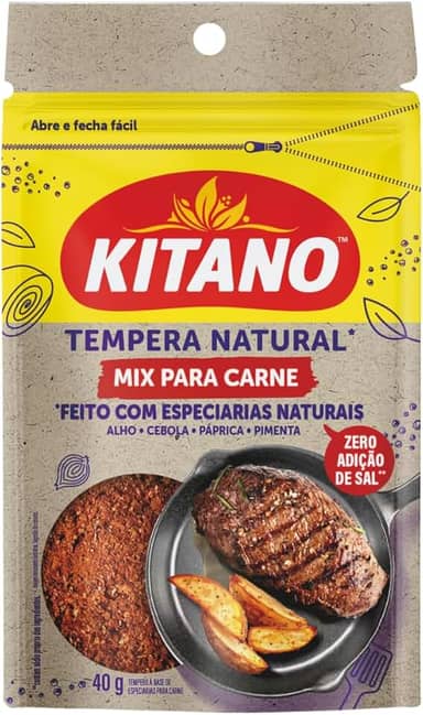 Tempero para Carne Kitano Pouch 40g