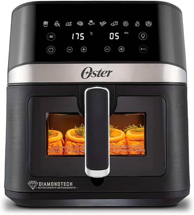 Fritadeira DiamondTech Oster 6L com Visor Transparente - 127V