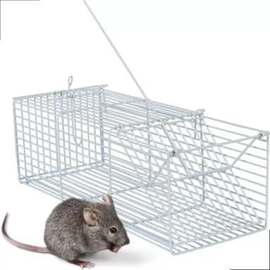 Ratoeira Para Ratos Gaiola Roedores 1 Unidade Cor Branca Jel Plast Pet Roe