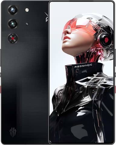 REDMAGIC 10S Pro Smartphone, Celular para Jogos 144Hz, Android 5G, 12GB RAM + 256GB ROM, Snapdragon 8 Elite Leading Version, Tela AMOLED 1.5K de 6.85", Câmera de 50MP, Celular Desbloqueado Nightfall