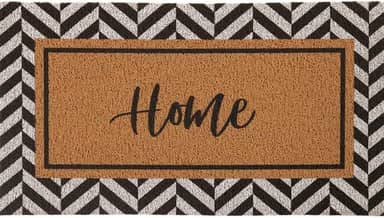 Capacho para Entrada 40x75cm Vinil com Moldura - Kapazi Linha Home Antiderrapante