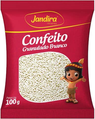 CHOCOLATE GRANULADO BRANCO JANDIRA