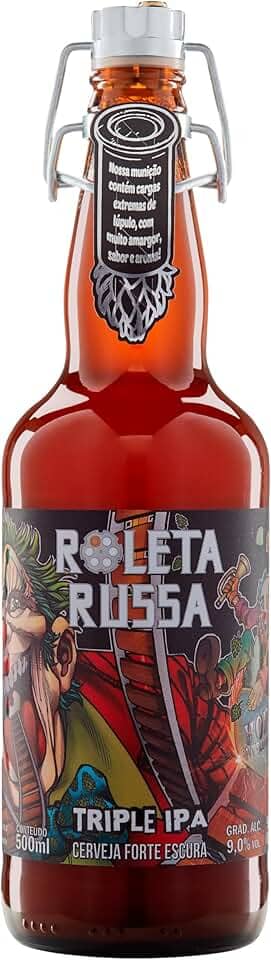 CERVEJA ROLETA RUSSA TRIPLE IPA 500ML
