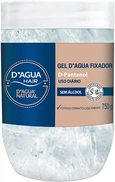 D'AGUA NATURAL Gel D'Agua Fixador D'Agua Natural 750 G
