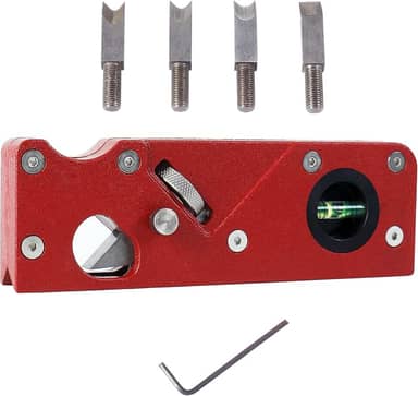 Avião de chanfro para madeira, plaina manual de madeira para aplainamento de bordas rápidas e corte radiano de canto, quatro tipos de cabeças de cortador, ferramentas para marcenaria profissionais e iniciantes